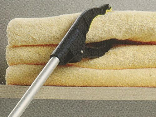 Grab-It Greifzange/Müllzange im 4er Set, Greifarm aus Aluminium, 76 cm Lange Greifhilfe, Handgreifer für Lasten bis 1000 g, Greifer mit integriertem Magnet