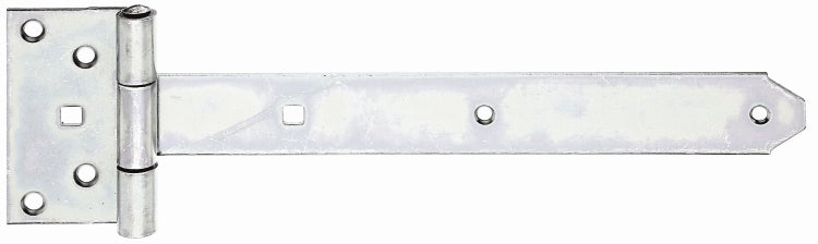 Verzinktes Kreuzband mit Montageplatte für Türen und Tore aus Metall