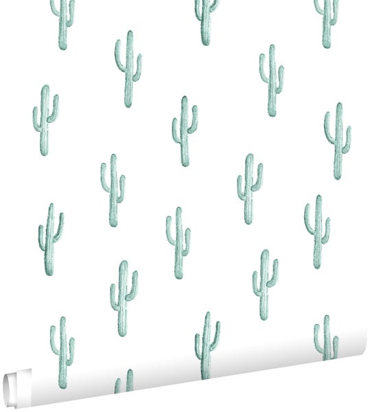 Tapete mit Kaktusmuster