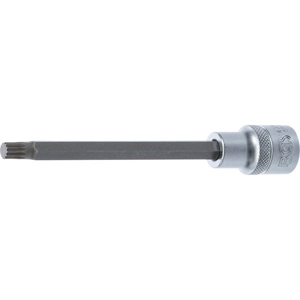 BGS Bit-Einsatz Länge 140 mm Antrieb Innenvierkant 12,5 mm (1/2) Innenvielzahn (für XZN) M8 - 4332