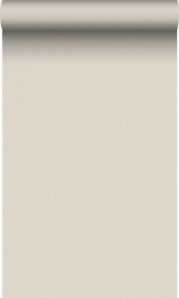 Origin Wallcoverings Tapete Leinen-Optik Vanille-Beige - 53 cm x 10.05 m - 347006