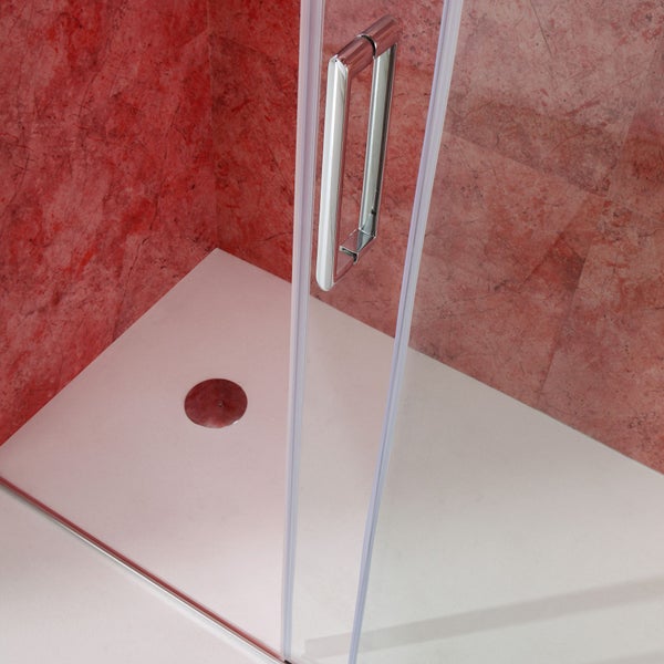 Duschtür für Nische 120 cm feste Glastür rechts | Dream