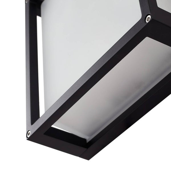 Lucande Wandleuchte außen Aurelien mit Bewegungsmelder (spritzwassergeschützt (Modern) in Alu aus Aluminium (2 flammig, E27) - Außenwandleuchten Wandlampe Led Außenlampe Outdoor für