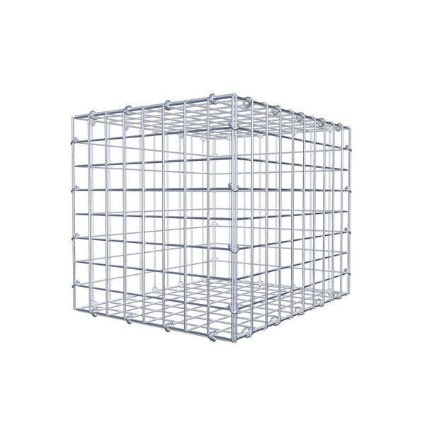Gabione 50 cm x 40 cm x 40 cm (L x H x T), Maschenweite 5 cm x 5 cm, C-Ring