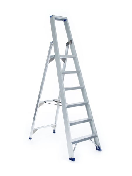 Aluminium Klapptrittleiter mit sechs Stufen