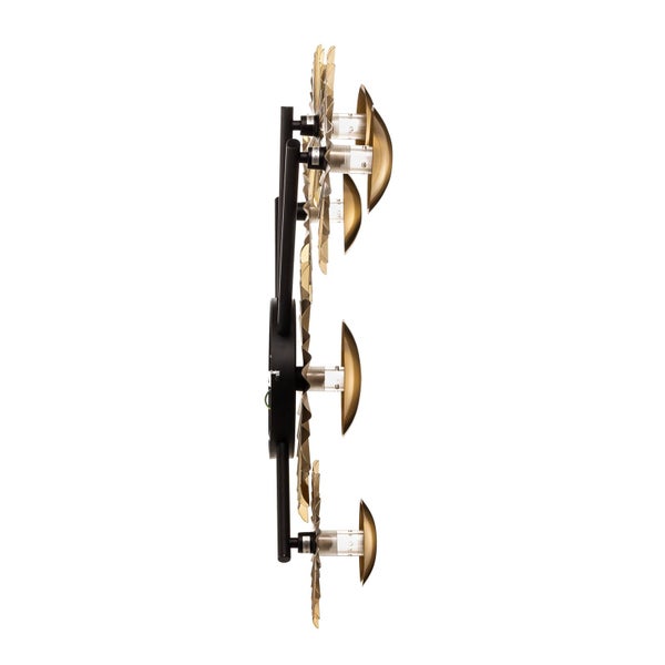 Lindby Wandleuchte, Wandlampe Innen Senmia (Modern) in Gold / Messing aus Metall (5 flammig G9) - Wandstrahler Wandbeleuchtung Schlafzimmer Wohnzimmer Wohnzimmerleuchte