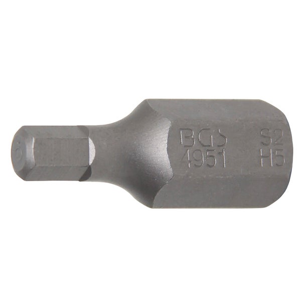 BGS Bit Antrieb Außensechskant 10 mm (3/8) Innensechskant 5 mm - 4951