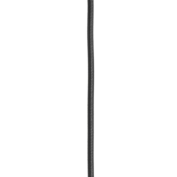 Schwarze Kordel im Detail.