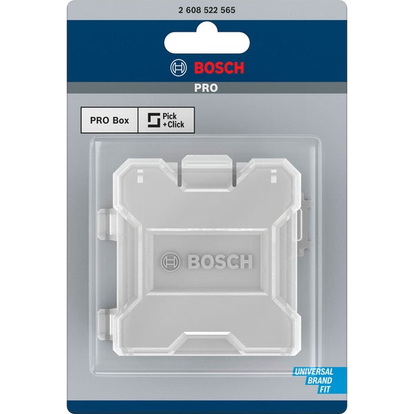 Deckel für Bosch Pick and Click Zubehörbox mit Bosch Logo.