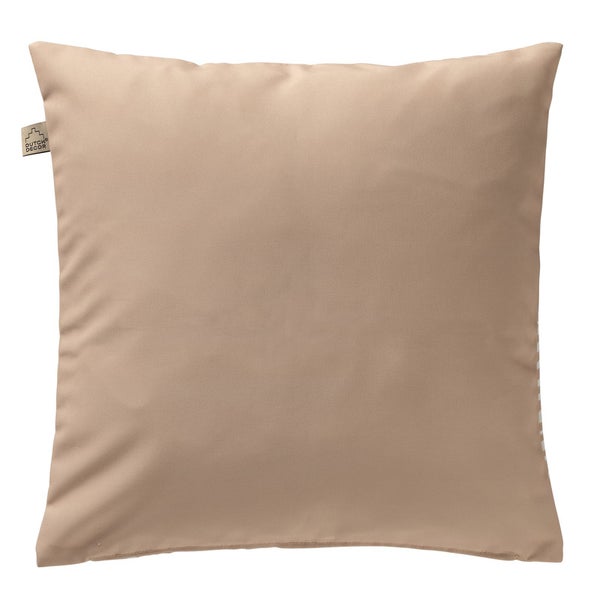 Dean Outdoor Kissen - 45x45 cm Beige - Mit Reißverschluss
