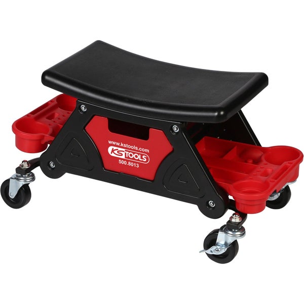 KS TOOLS Fahrbarer Hocker L 650 x H 350 mm - 500.8013