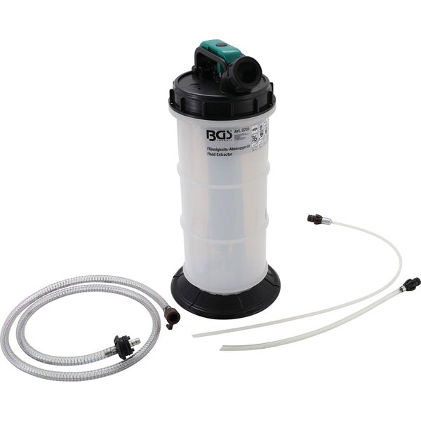 Flüssigkeitsabsauggerät mit Schläuchen