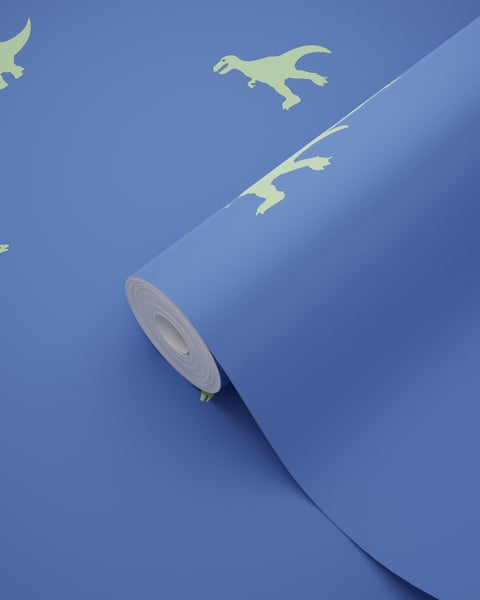 Tapetenrolle mit Dinosaurier-Motiv