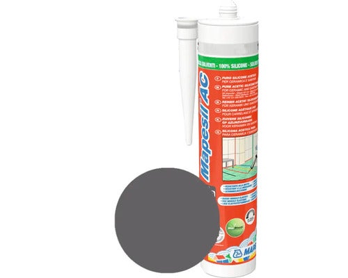 Kartusche mit Silikon für Keramik und Sanitär von Mapesil AC