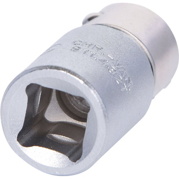 KS TOOLS 1/4 Bit-Adapter-Stecknuss mit Spannring - 911.4327
