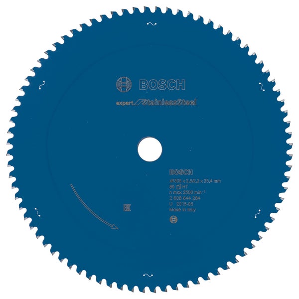 Bosch Logo. Kreissägeblatt Experte Edelstahl, Durchmesser 305 Millimeter