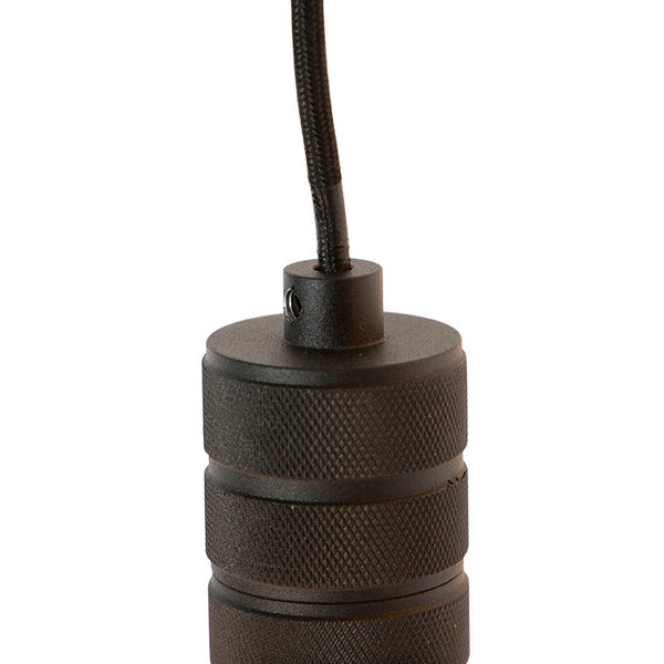 Design Hängelampe schwarz 9 flammig - Cavalux