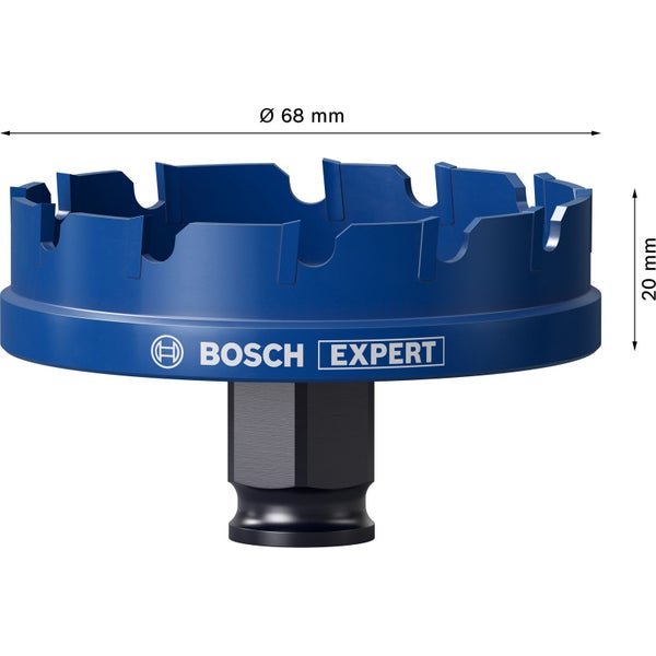 Bosch Expert Sheet Metal Lochsäge 68 x 40 mm - 2608900501