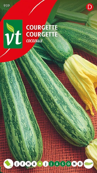 Courgette Cocozelle Samenpackung