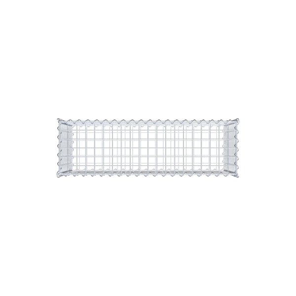 Gabione 100 cm x 50 cm x 30 cm (L x H x T), Maschenweite 5 cm x 5 cm, Spirale