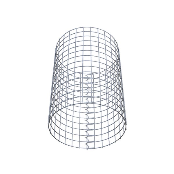 Gabionensäule Durchmesser 47 cm MW 5 x 5 cm rund - Höhe: 70 cm