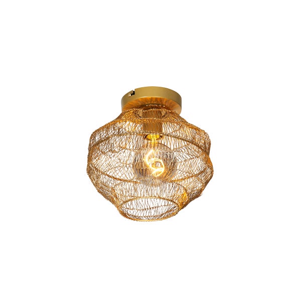 Orientalische Deckenlampe Gold 25 cm - Vadi