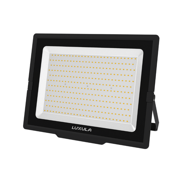LUXULA LED Fluter Leistungsstarkes 300W Flutlicht mit 30000lm IP65 Außenstrahler Robust