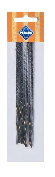 PEBARO 130-5 - Laubsägeblätter für Holz und Kunststoff, Standard Qualität, Stärke 5, 12 Stück
