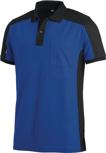 FHB Poloshirt KONRAD Größe XXL royal / schwarz - 91490-3620-2XL