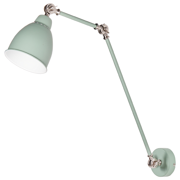Wandlampe MISSISSIPPI verstellbar Metall Hellgrün