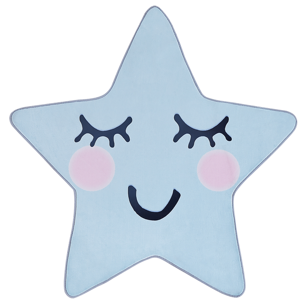 Kinderteppich SIRIUS Hellblau 120 x 120 cm