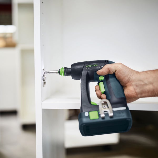 Festool Akku-Bohrschrauber C 18 HPC 4,0 I-Set / 2x 4,0 Ah Akku + Ladegerät + Zubehör im Systainer- 577617