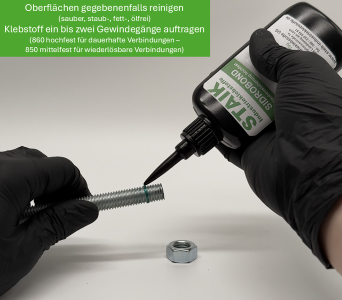 Sidrobond Schraubensicherung - Professionelle Schraubensicherung für höchste Ansprüche - 70g