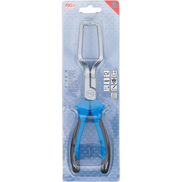 Kraftstoffleitung Zange, 230 Millimeter