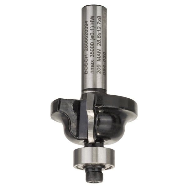 Bosch Profilfräser B 8 mm R1 4 mm B 8 mm L 12,7 mm G 54 mm - 2608628394