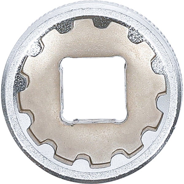 BGS Steckschlüssel-Einsatz Gear Lock Antrieb Innenvierkant 10 mm (3/8) SW 19 mm - 10319