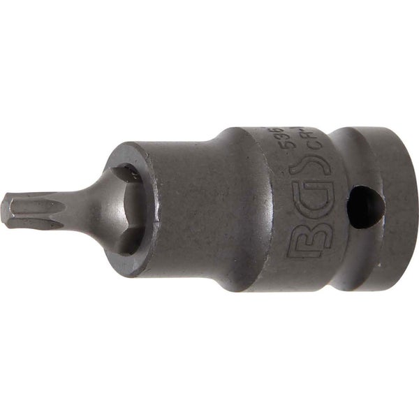 BGS Kraft-Bit-Einsatz Antrieb Innenvierkant 12,5 mm (1/2) T-Profil (für Torx) T27 - 5367
