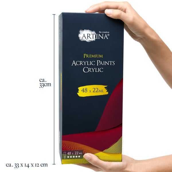 Artina Acrylfarbenset Crylic 48x22ml