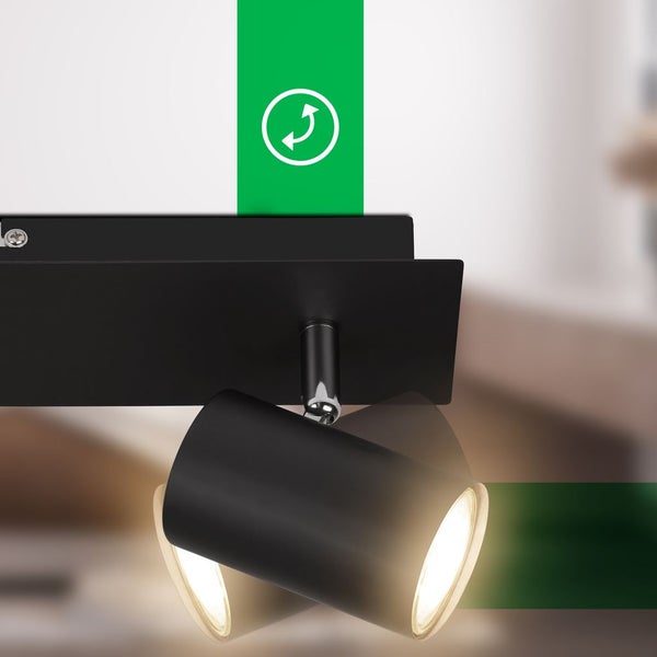 EEK A Deckenstrahler Deckenleuchte Deckenlampe Wohnzimmer Schwenkbar Flurlampe