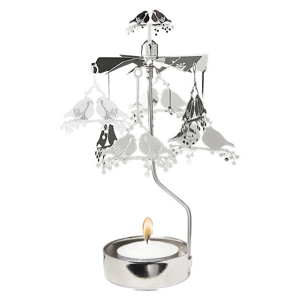 Teelichtkarussell Lovebirds - Pluto Design