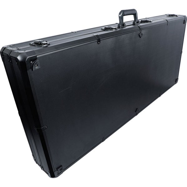 Schwarzer Gewehrkoffer mit Tragegriff