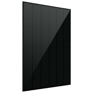Schwarzes Solarmodul