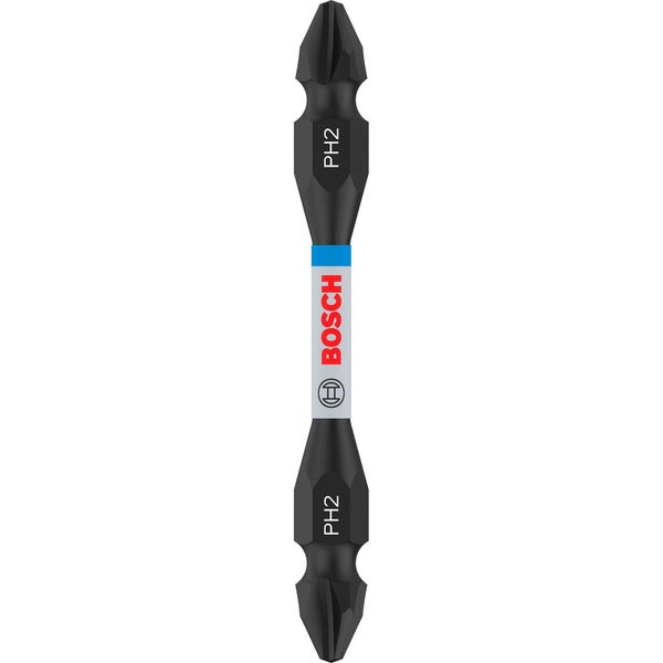 Bosch PRO Impact Schrauberbit mit Doppelklingen und Pick and Click-Einsätzen PH2 65 mm - 2608522526