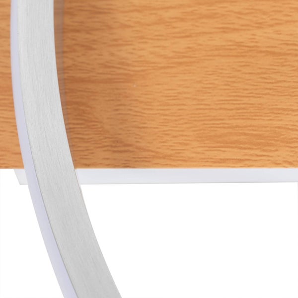 Lindby LED Deckenleuchte Signera dimmbar (Modern) in Alu aus Aluminium (1 flammig, ) - Lampe Deckenlampe Wohnzimmerleuchte