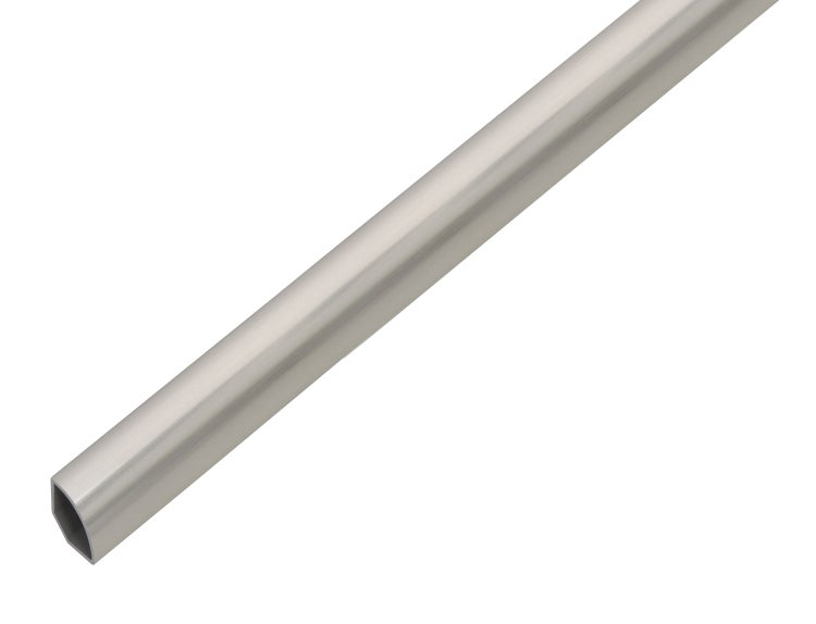 Ein einzelnes Aluminium Rundrohr für den Heimwerkerbedarf.
