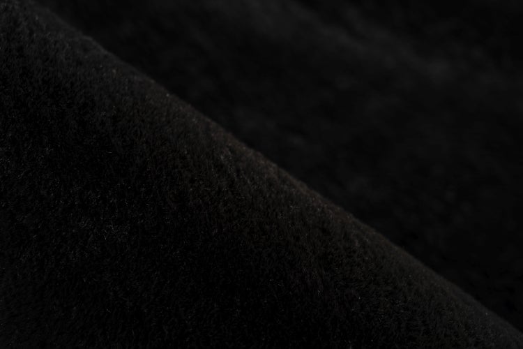 Strukturaufnahme von flauschigem Textilmaterial