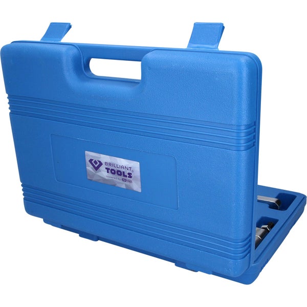 Brilliant Tools Abziehersatz für Kugellager mit Trennmesser, 10-teilig, im Koffer