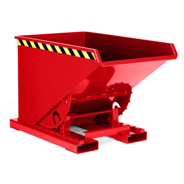 R+R Industrietechnik Abrollkipper Typ RAM-170 1570x1800x1100mm 1700dm³ RAL 3000 Feuerrot