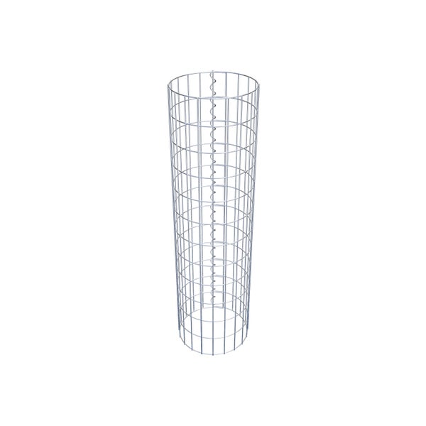 Gabionensäule Durchmesser 32 cm, MW 5 x 10 cm rund - Höhe: 1,20 m