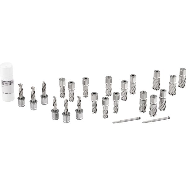 Bohrer Set mit verschiedenen Größen in Box